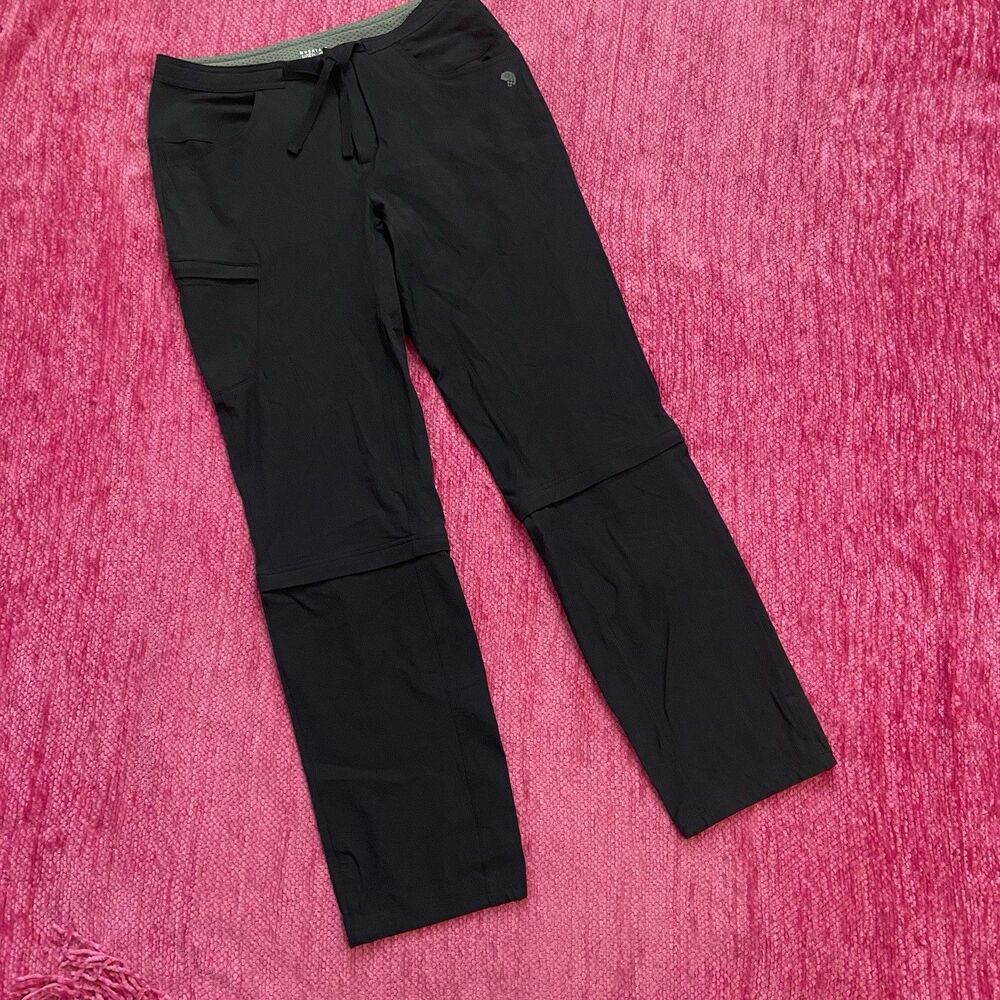 Mountain Hardwear Convertible Hiking Pants Black Size 6